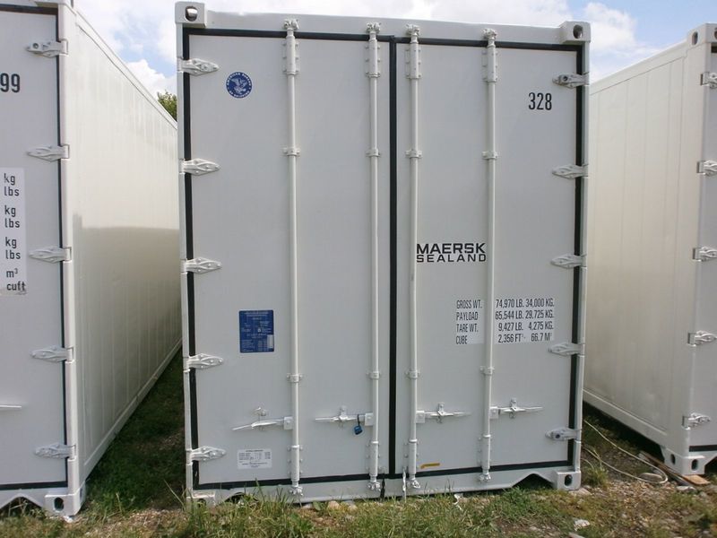 40-футовый рефконтейнер Carrier, серии HiCube повышенной кубатуры, 2004-2007 года выпуска