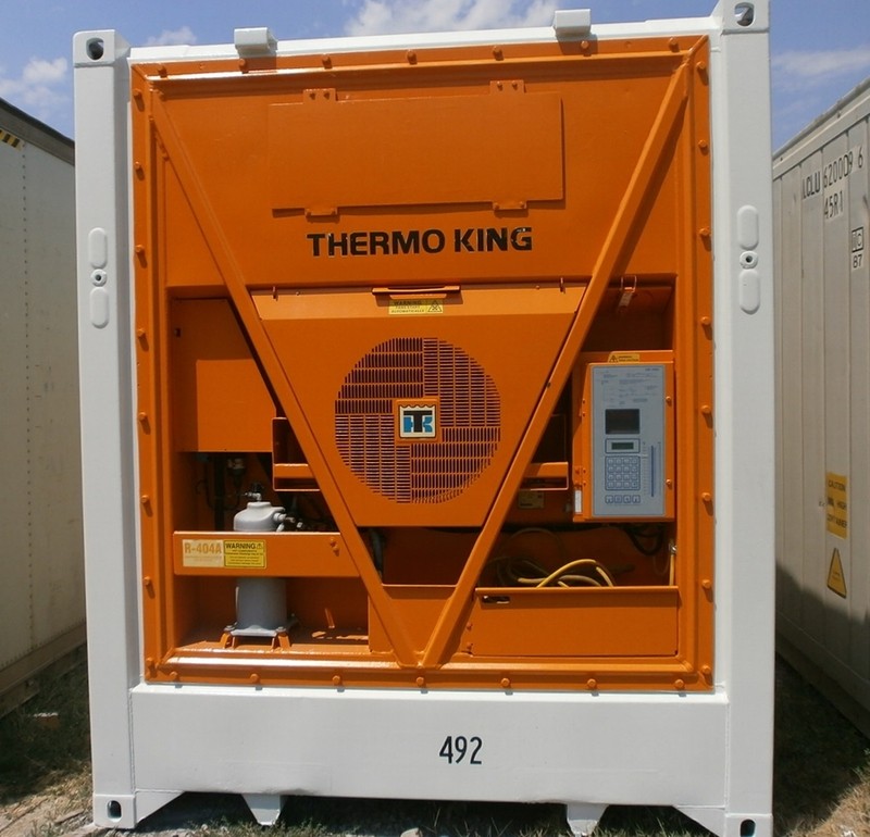 40-футовый рефконтейнер Termo King Scroll высотой, 2004-2007 года выпуска