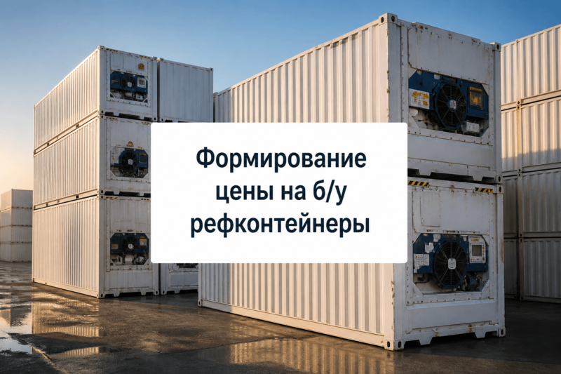 Формирование цены на б/у рефконтейнеры