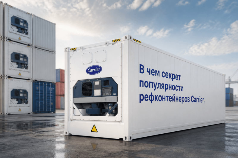 В чем секрет популярности рефконтейнеров Carrier
