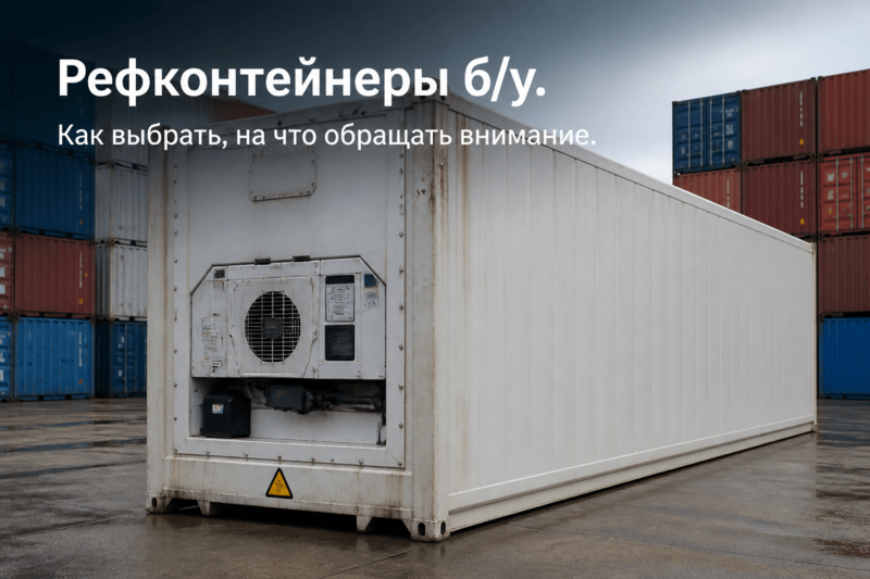 Рефконтейнеры б/у. Как выбрать, на что обращать внимание