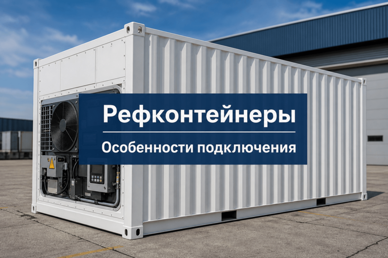 Рефконтейнеры. Особенности подключения