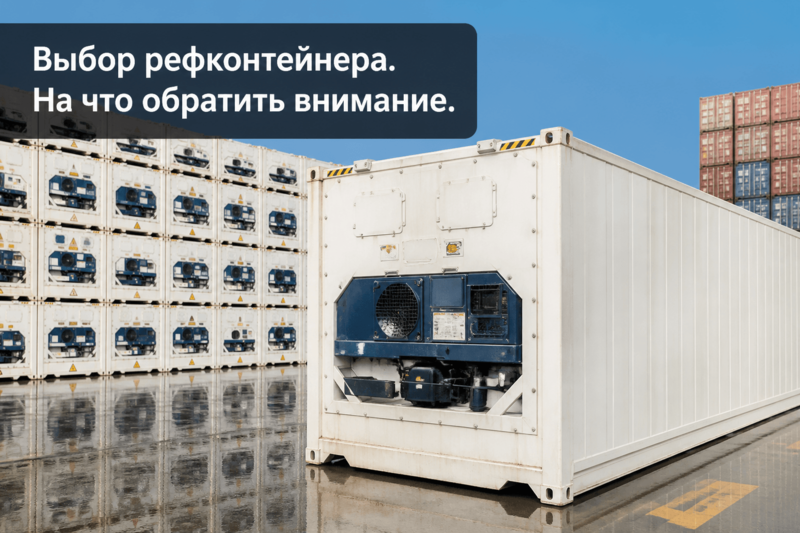 Выбор рефконтейнера. На что обратить внимание